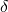  \delta 